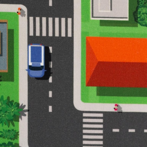 Baumwolle | Kim | Straße | Stadt Straßenteppich